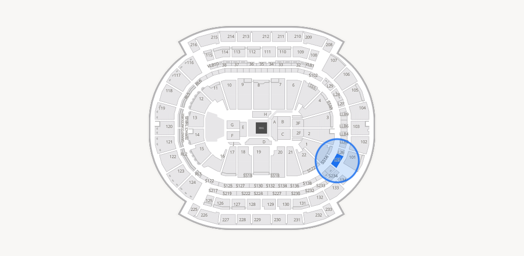 Prudential Center Seating Chart