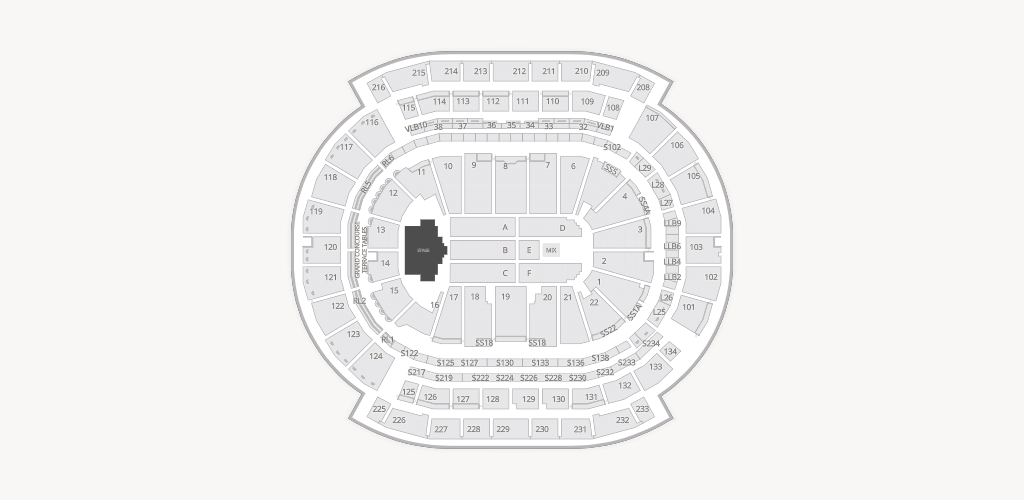 Prudential Center Seating Chart