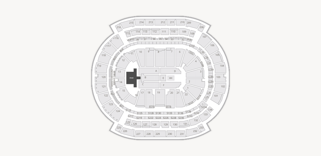 Prudential Center Seating Chart