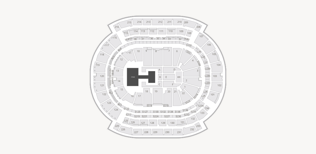 Prudential Center Seating Chart