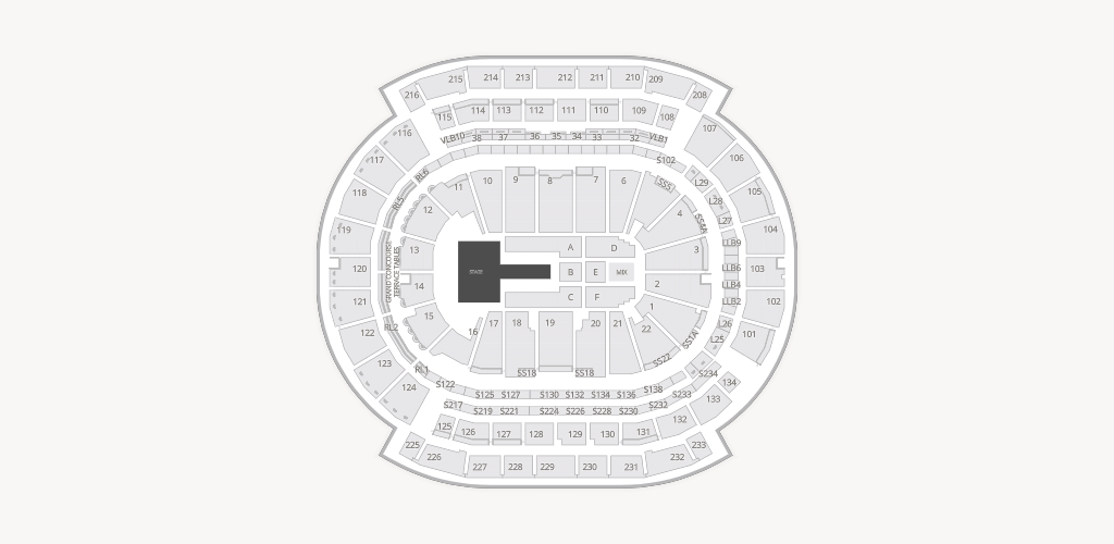 Prudential Center Seating Chart
