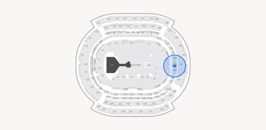 Prudential Center Seating Chart