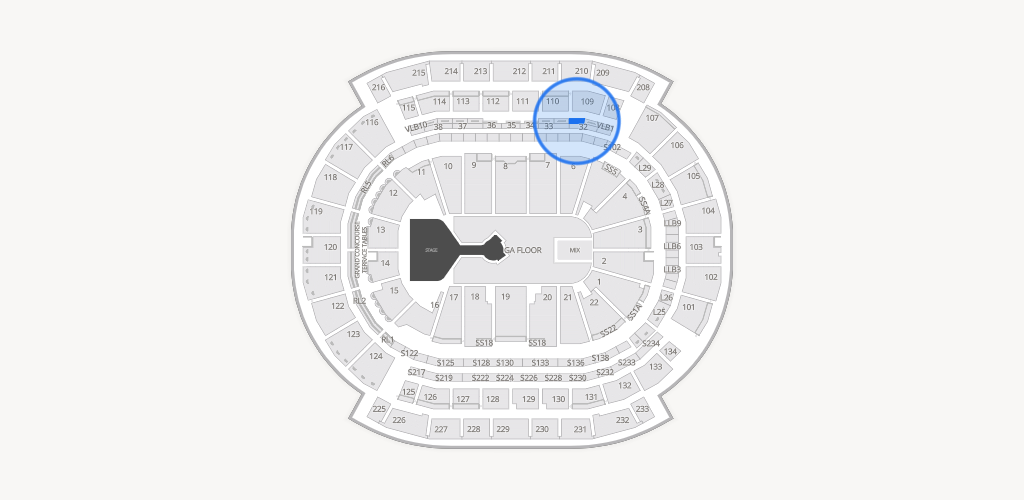 Prudential Center Seating Chart