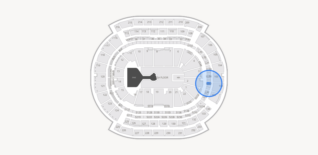 Prudential Center Seating Chart