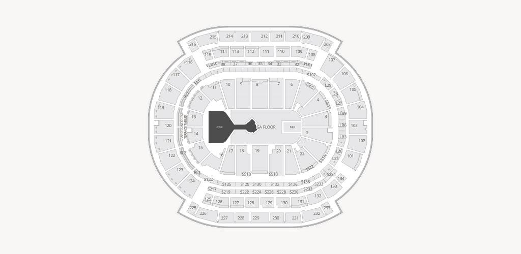 Prudential Center Seating Chart