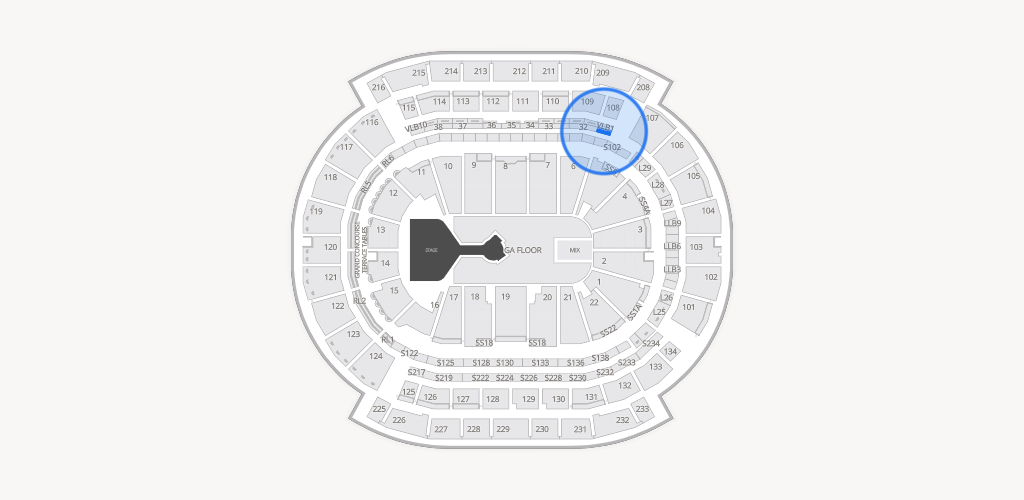 Prudential Center Seating Chart