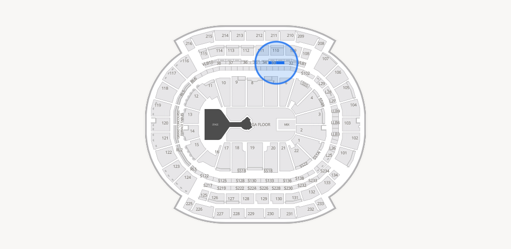 Prudential Center Seating Chart