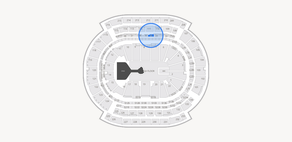 Prudential Center Seating Chart