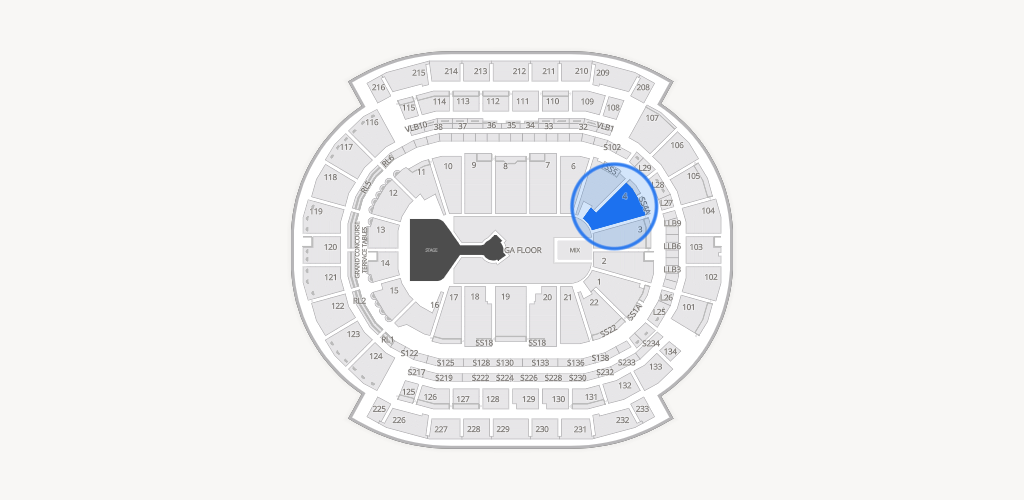 Prudential Center Seating Chart