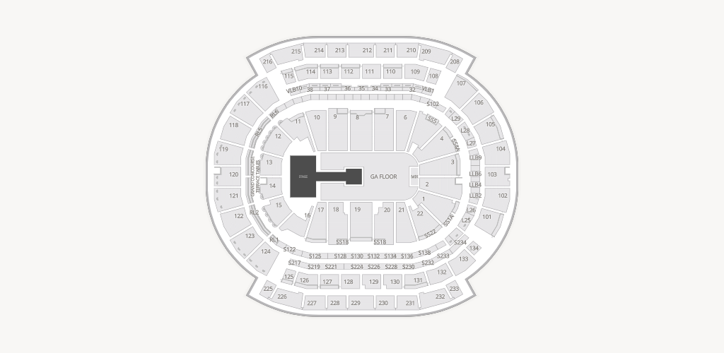 Prudential Center Seating Chart