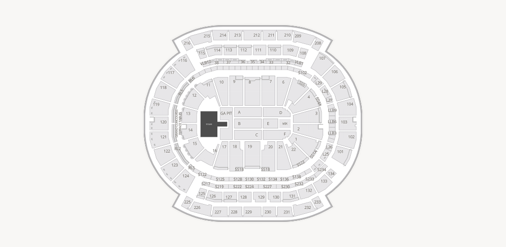 Prudential Center Seating Chart