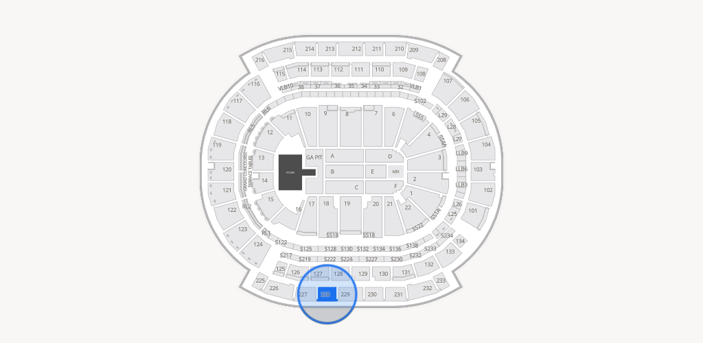 Prudential Center Seating Chart