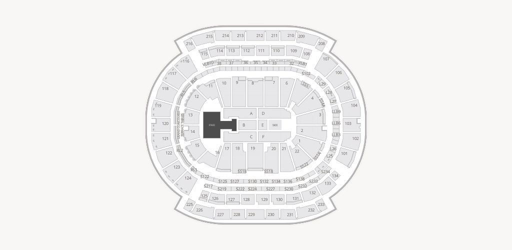 Prudential Center Seating Chart