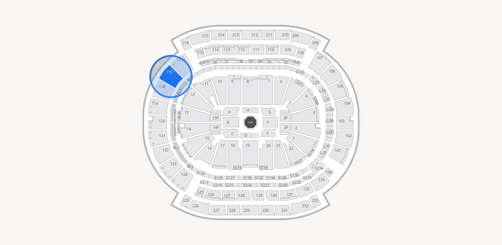 Prudential Center Seating Chart