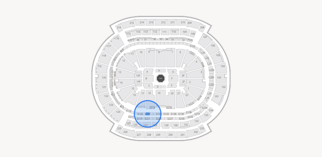 Prudential Center Seating Chart