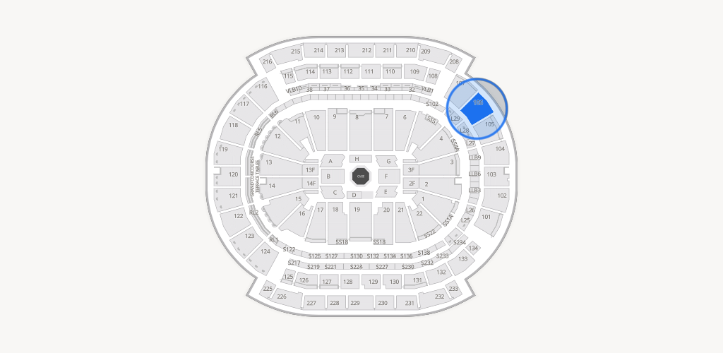 Prudential Center Seating Chart
