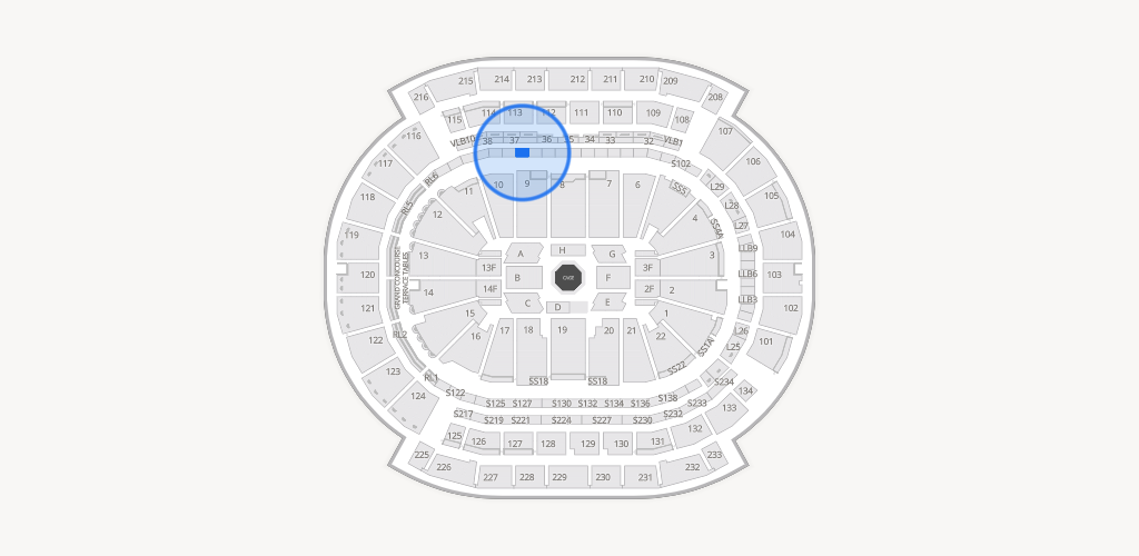 Prudential Center Seating Chart