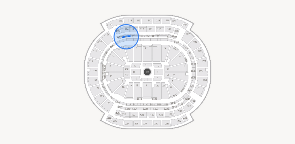 Prudential Center Seating Chart