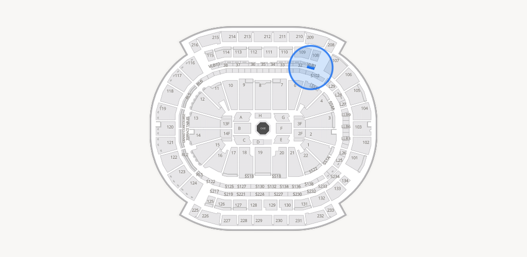 Prudential Center Seating Chart