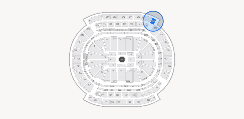 Prudential Center Seating Chart