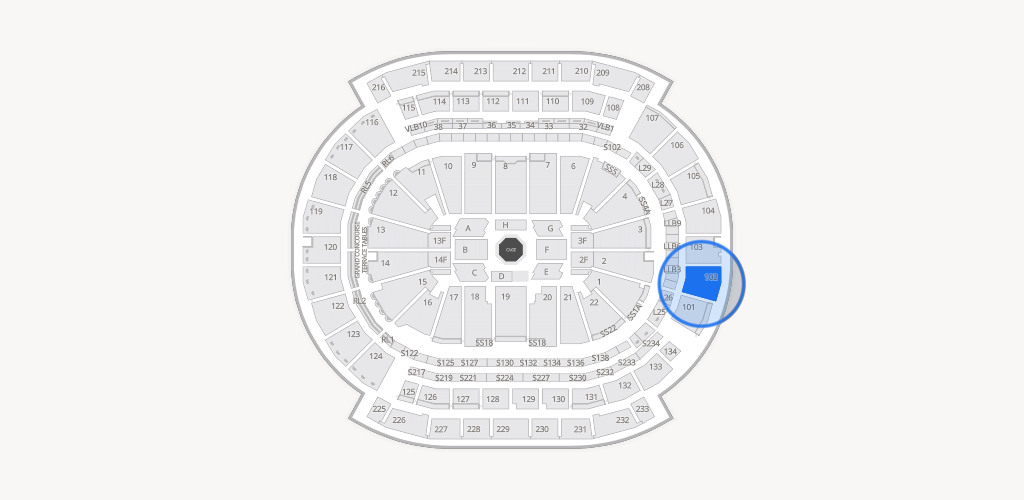 Prudential Center Seating Chart