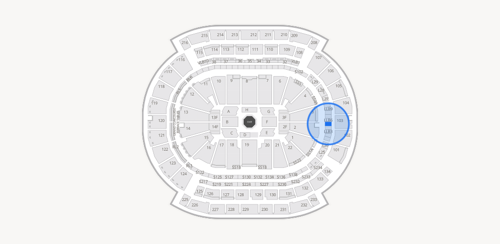 Prudential Center Seating Chart