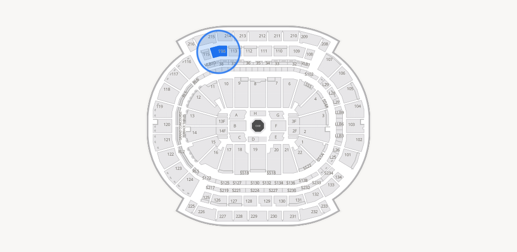 Prudential Center Seating Chart