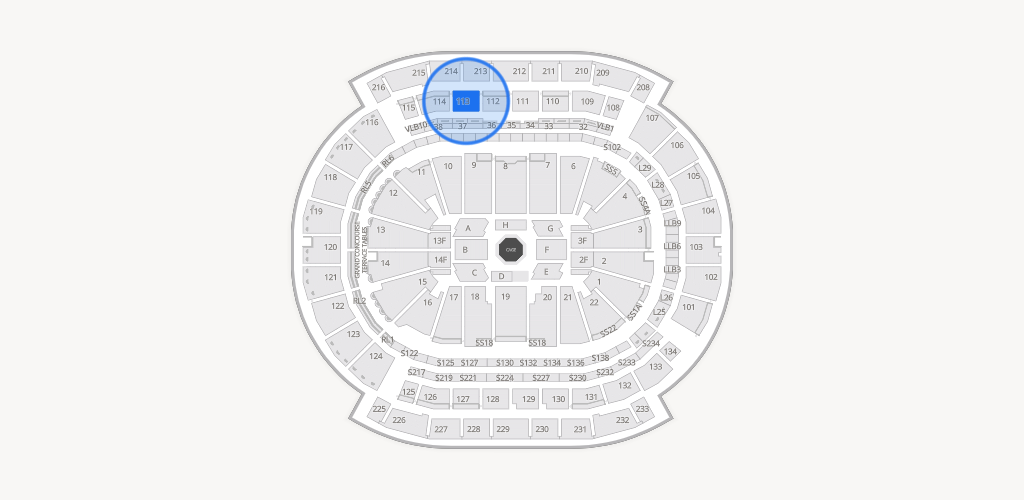Prudential Center Seating Chart
