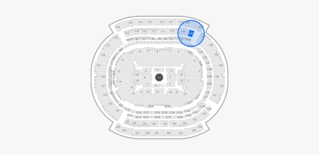 Prudential Center Seating Chart