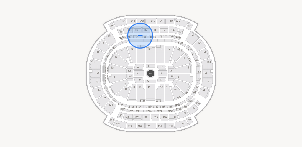 Prudential Center Seating Chart