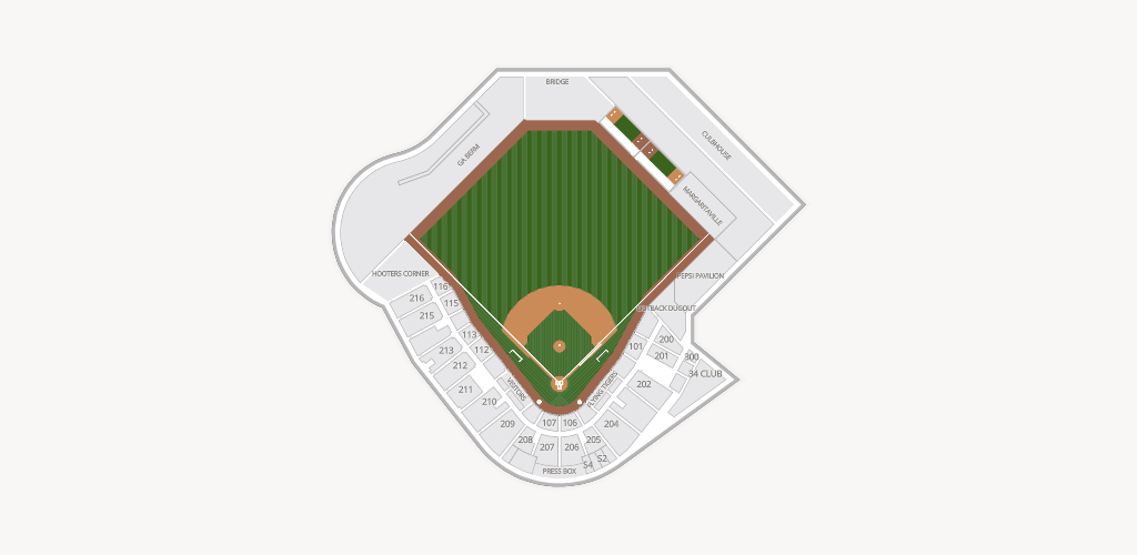 Publix Field at Joker Marchant Stadium Seating Chart