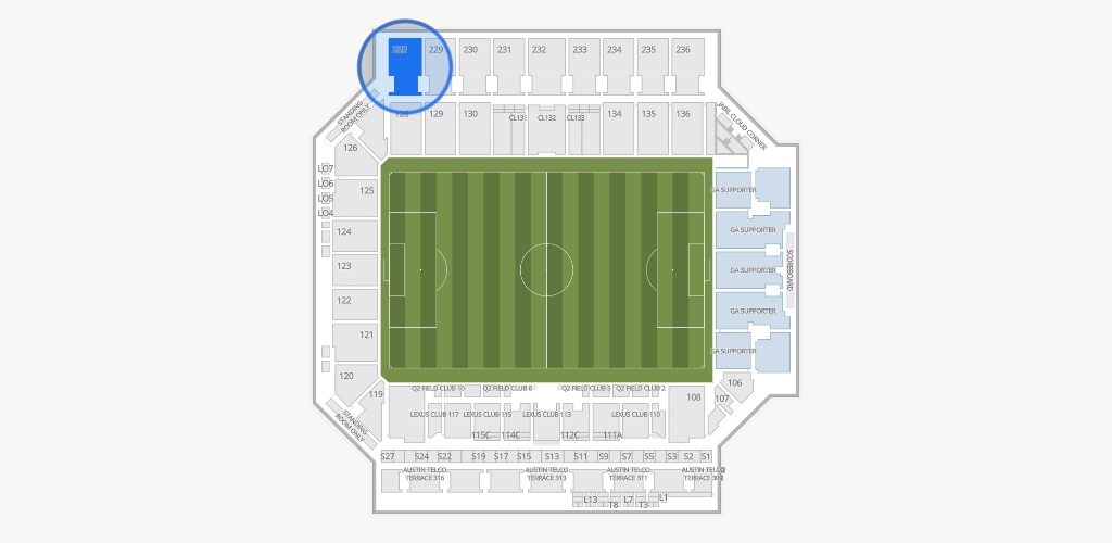 Q2 Stadium Seating Chart