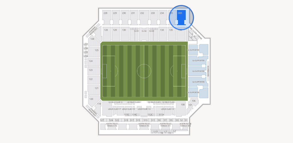 Q2 Stadium Seating Chart