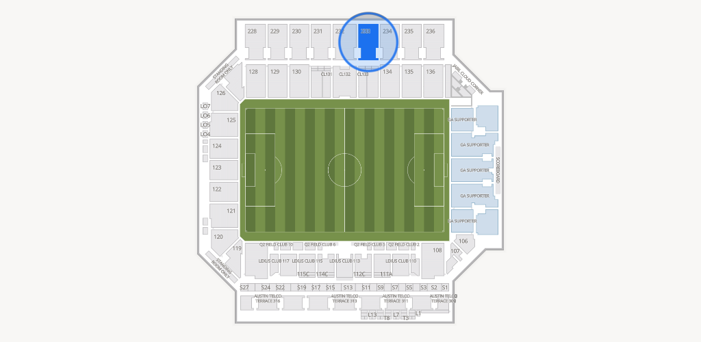 Q2 Stadium Seating Chart