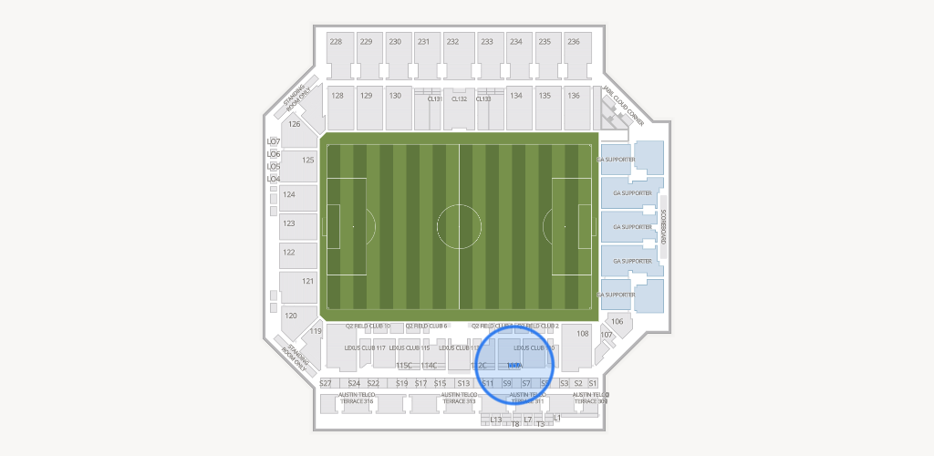 Q2 Stadium Seating Chart