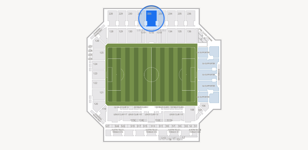 Q2 Stadium Seating Chart