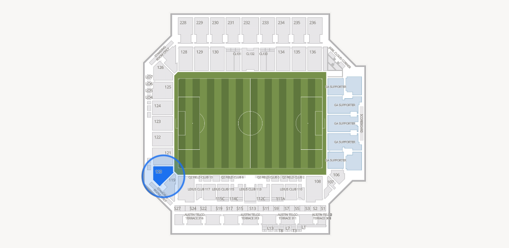 Q2 Stadium Seating Chart