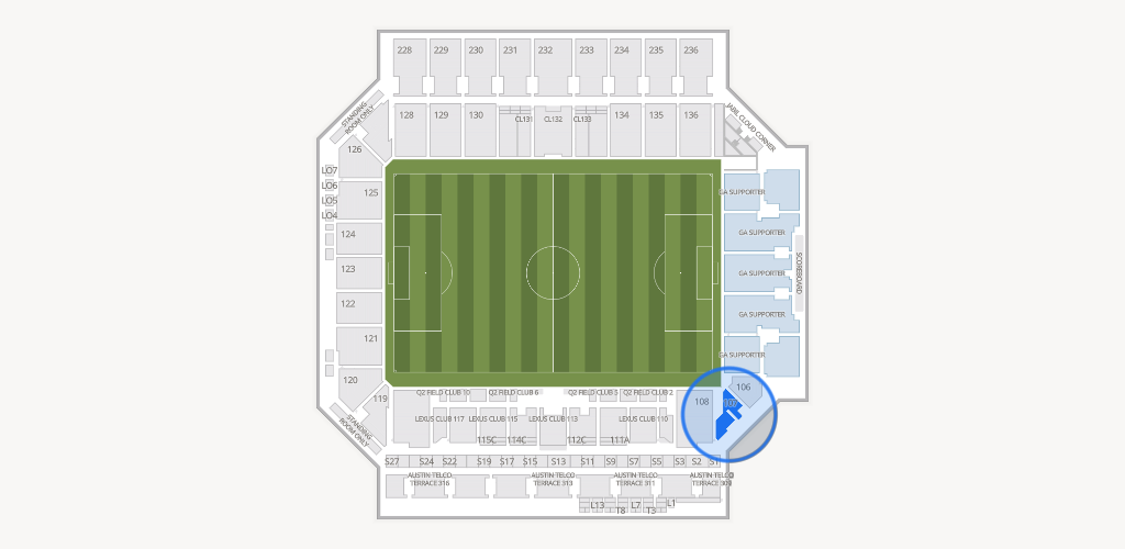Q2 Stadium Seating Chart
