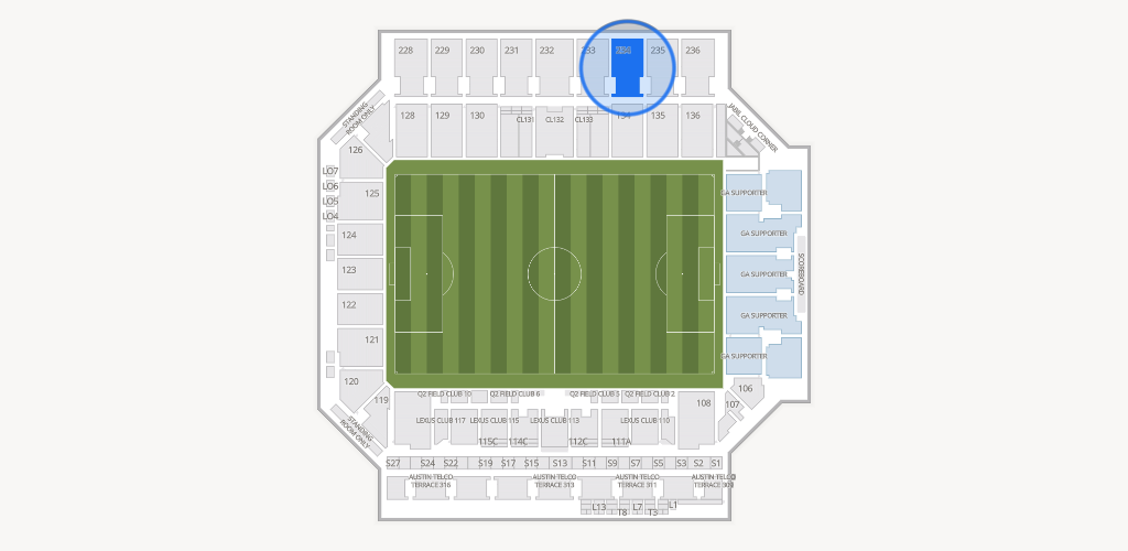 Q2 Stadium Seating Chart