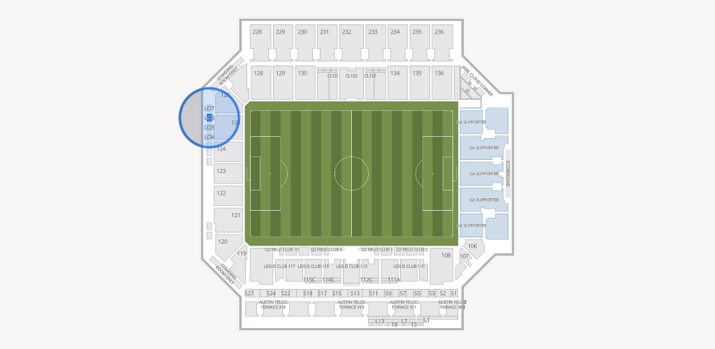 Q2 Stadium Seating Chart