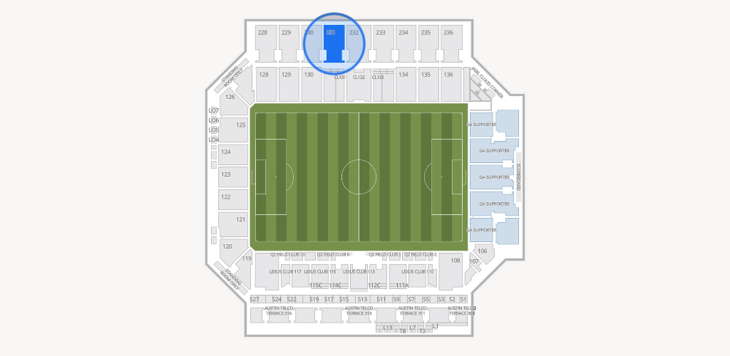 Q2 Stadium Seating Chart