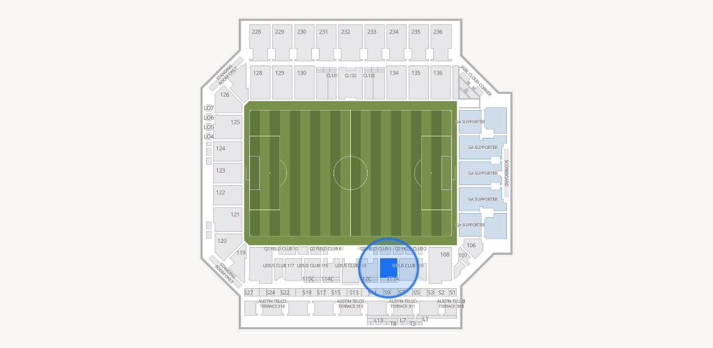 Q2 Stadium Seating Chart