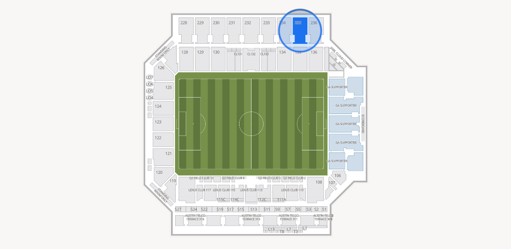 Q2 Stadium Seating Chart