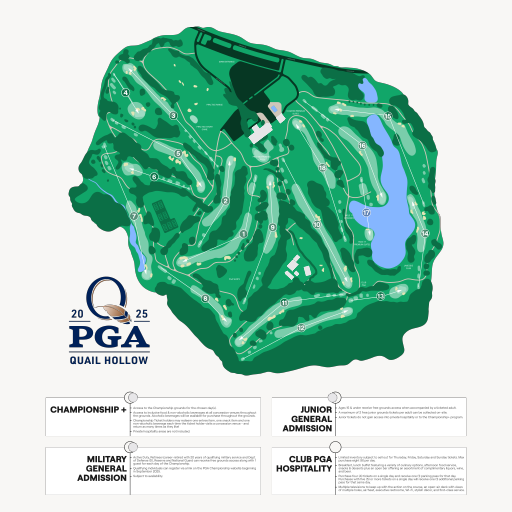 Quail Hollow Club seating chart