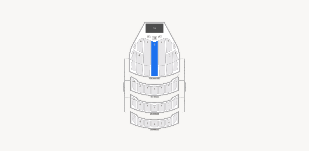 Radio City Music Hall Seating Chart