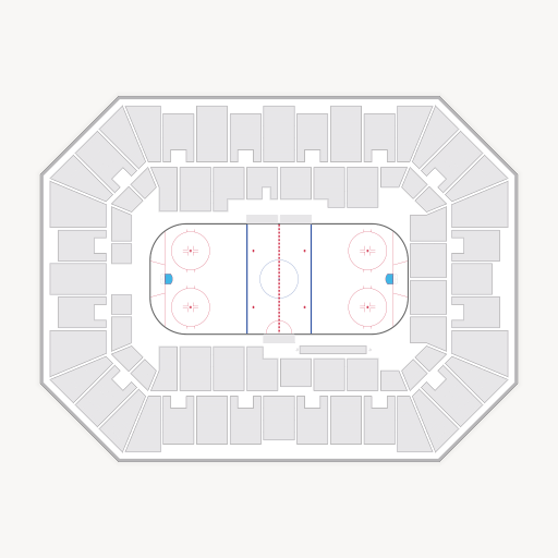 Raising Cane's River Center seating chart