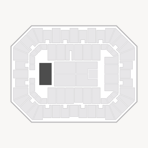 Raising Cane's River Center seating chart