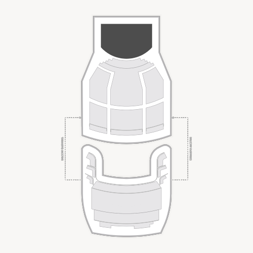 Raising Cane's River Center seating chart