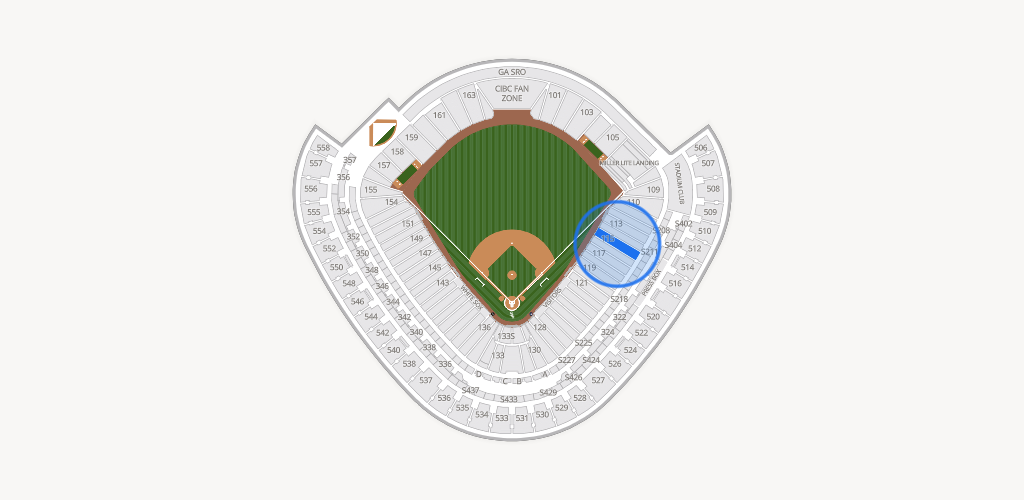 Rate Field Seating Chart