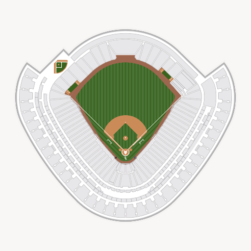 Rate Field seating chart